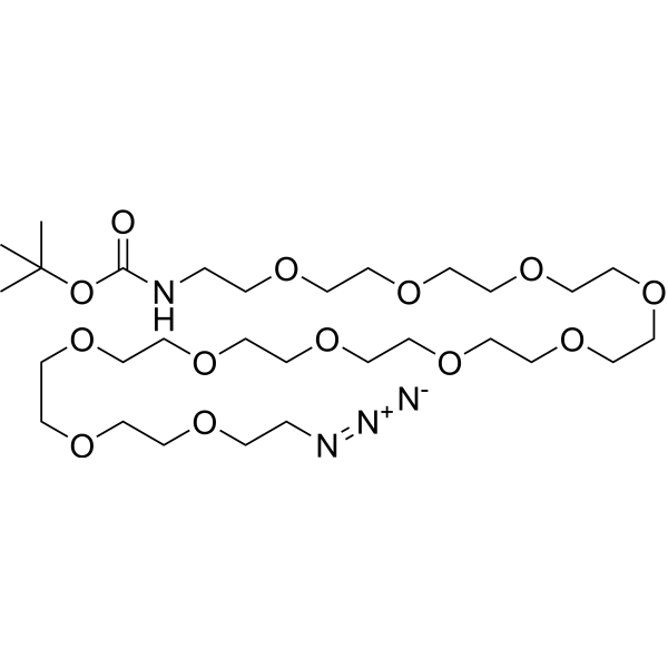 Boc-NH-PEG11-CH2CH2N3 2395004-21-2